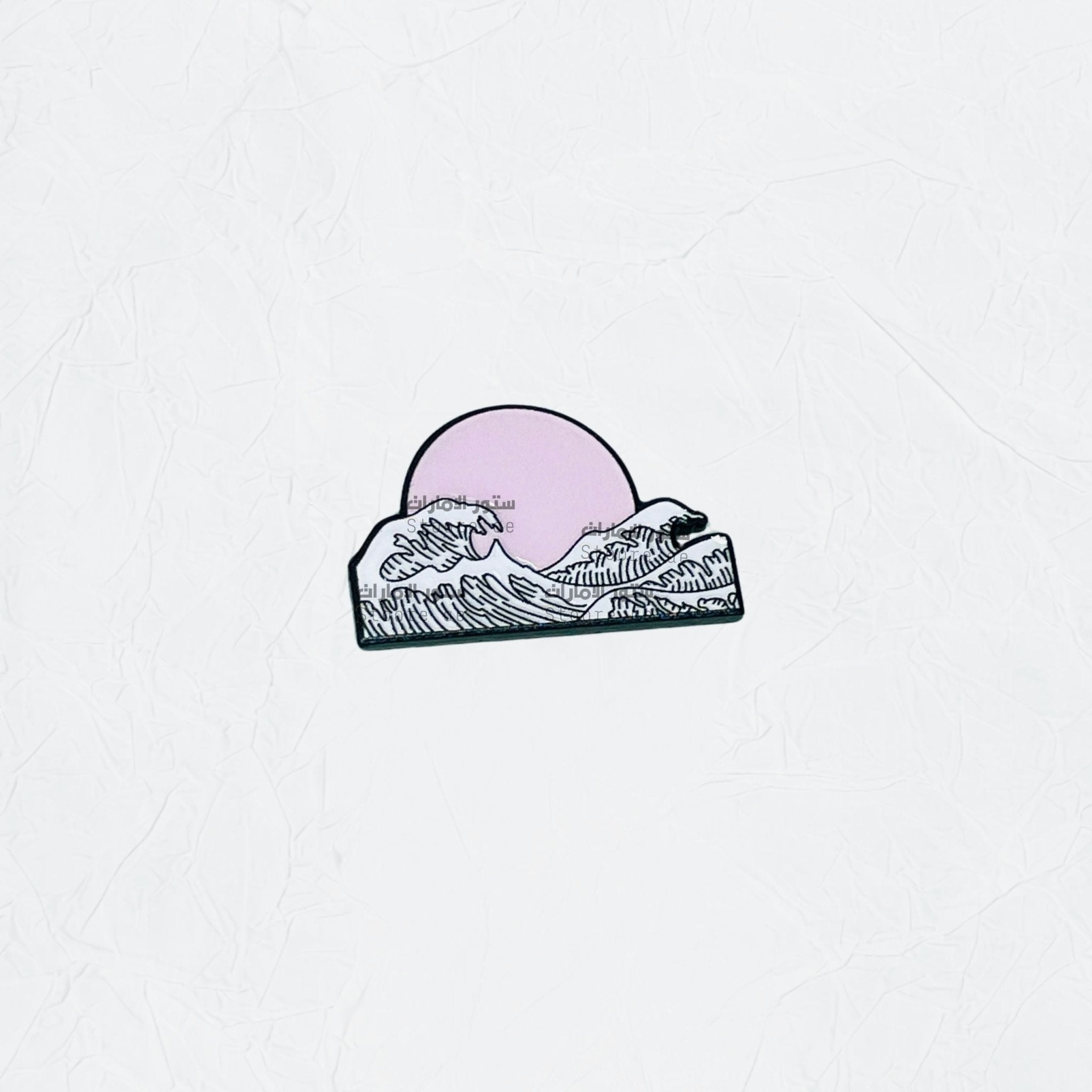 Badge The Great Wave off Kanagawa